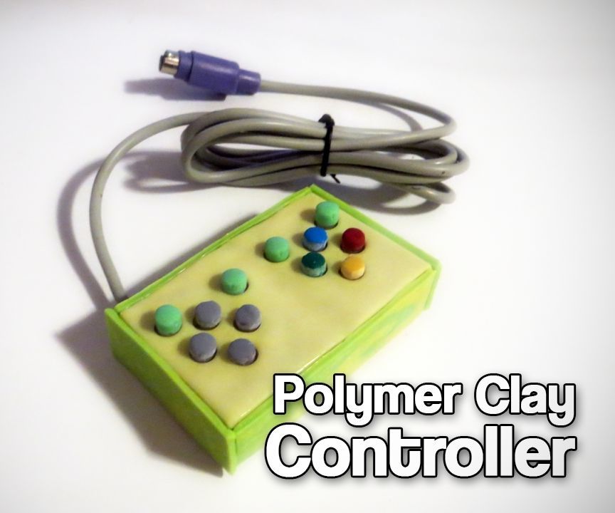 Polymer Clay Game Controller 17 Steps Instructables