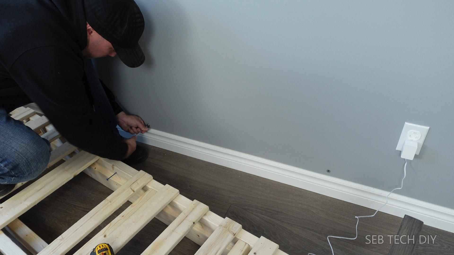 DIY Floating Bed Frame 14 Steps (with Pictures) Instructables