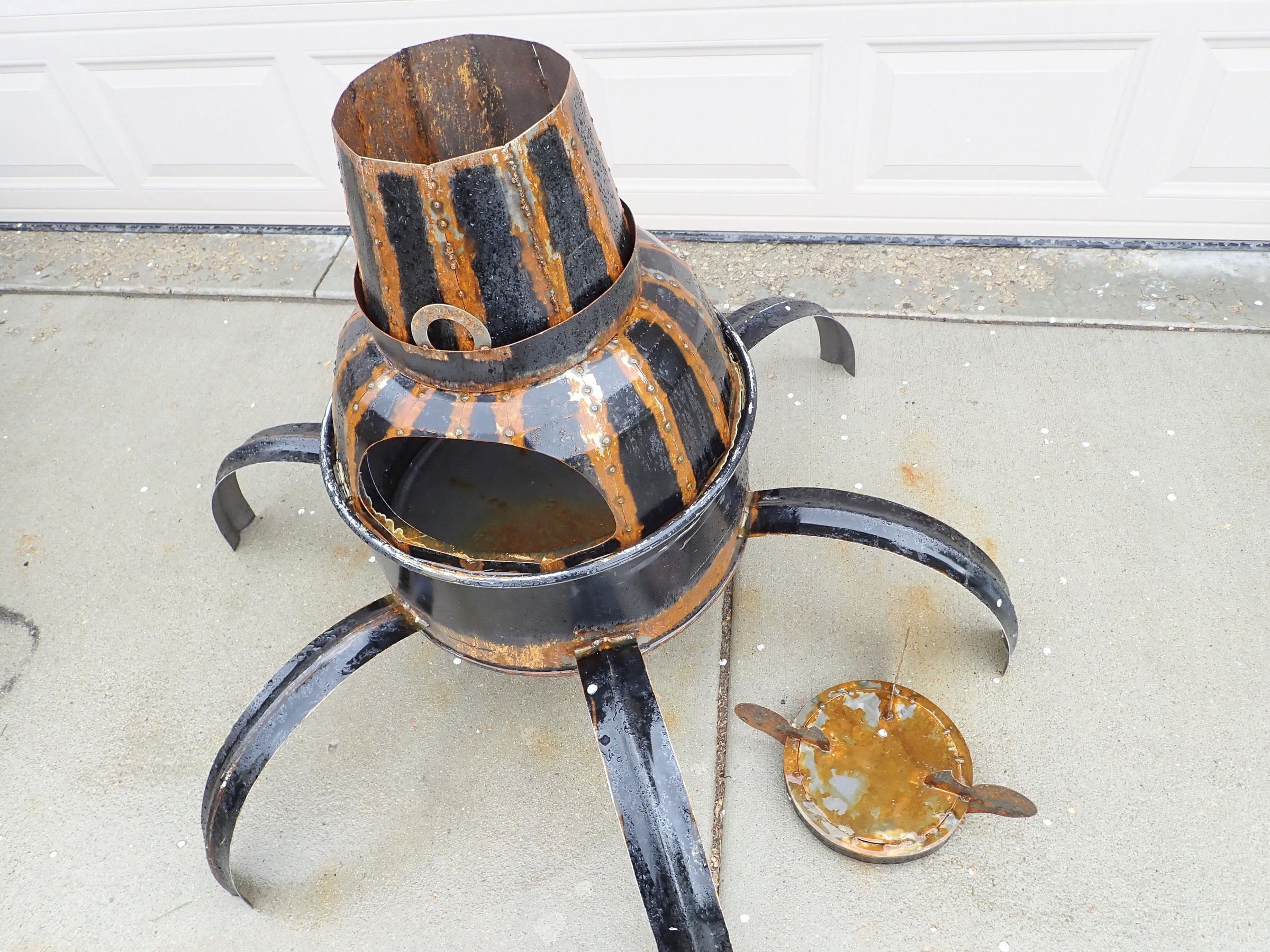 Backyard Guardian Steel Drum Fire Pit 19 Steps (with Pictures) Instructables