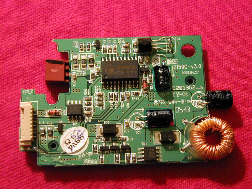 Instalación de los componentes: panel posterior