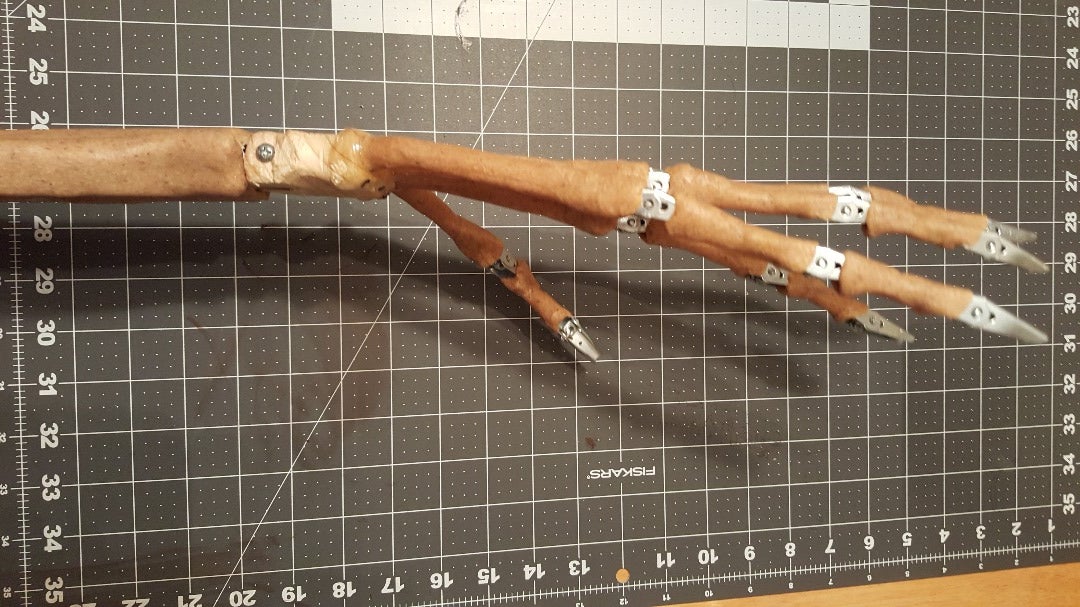 Articulated Skeleton Hand 7 Steps (with Pictures) Instructables