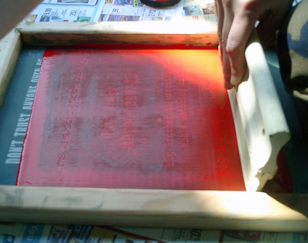 Photo-emulsion Screen Printing : 7 Steps (with Pictures) - Instructables