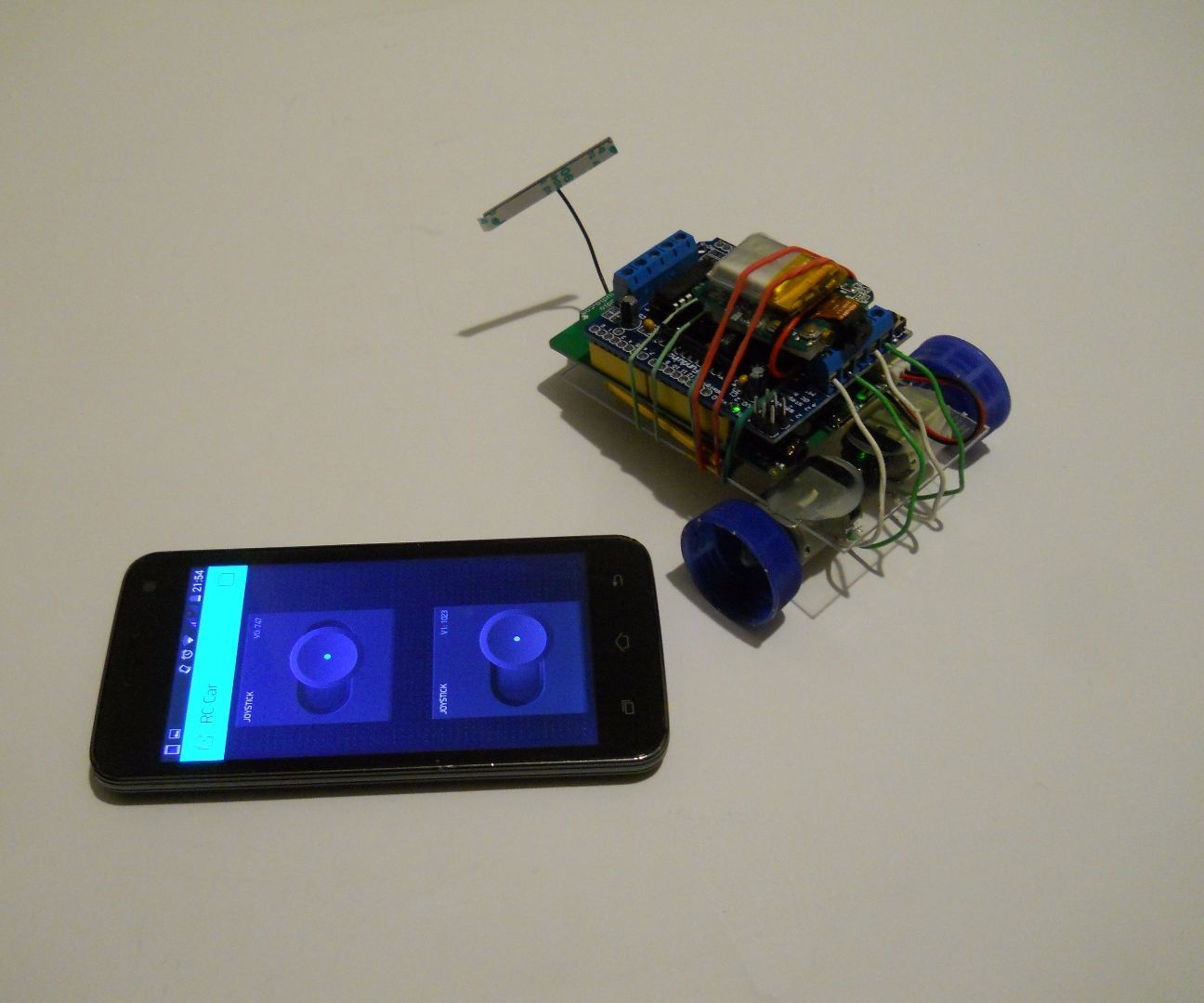 DIY guide for WiFi Phone Controlled Mini RC Spy Car with step-by-step instructions