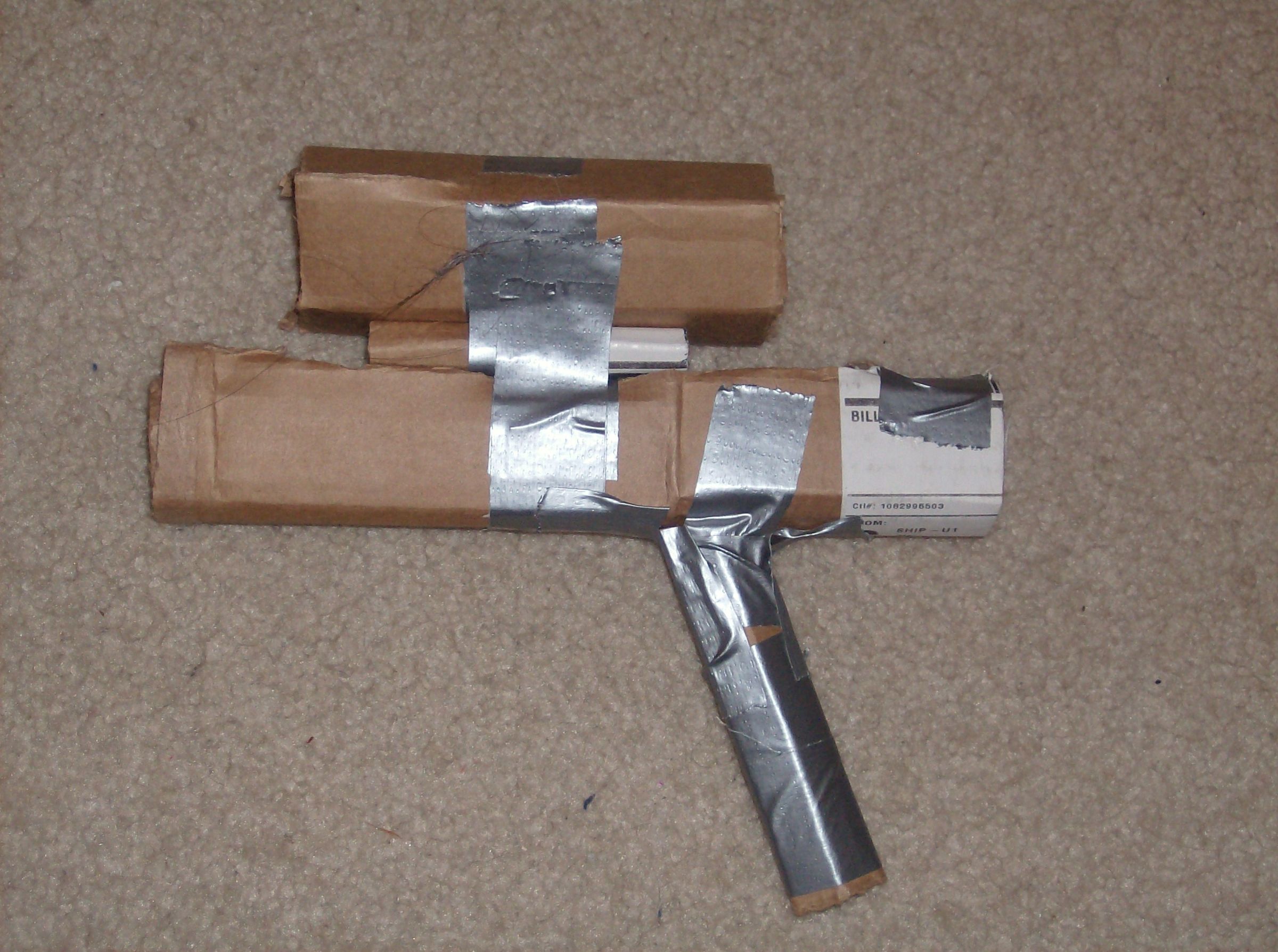 cardboard gun prop DIY Project DIY Project Image
