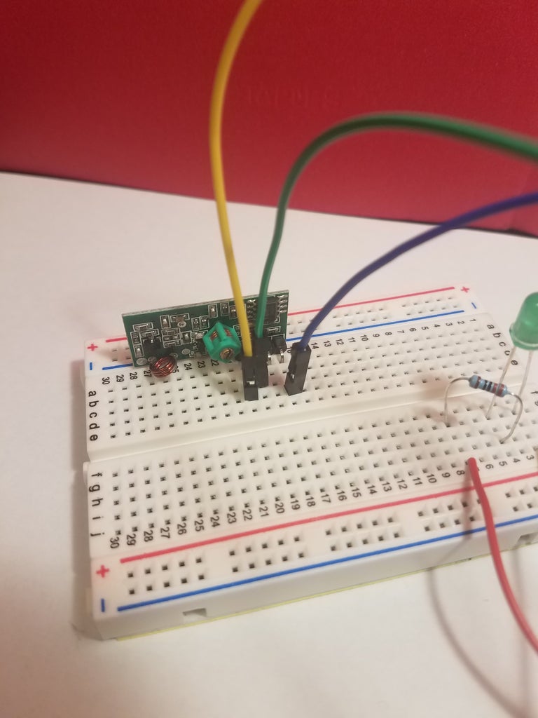 Personal One Way Radio Using Arduino Transmitter and Receiver Modules ...