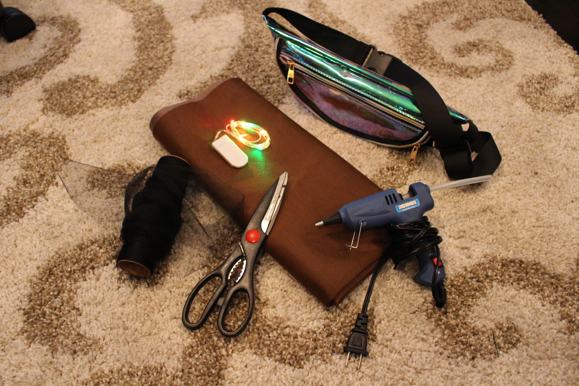 light up fanny pack