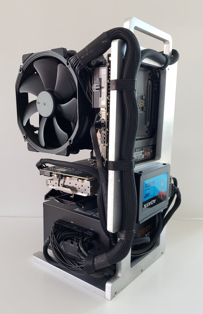 Open Frame Mini Itx Pc 5 Steps With Pictures Instructables Open Frame Mini Itx Pc 5 Steps With Pictures Instructables