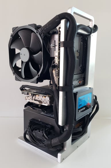 Open Frame Mini Itx Pc 5 Steps With Pictures Instructables Open Frame Mini Itx Pc 5 Steps With Pictures Instructables