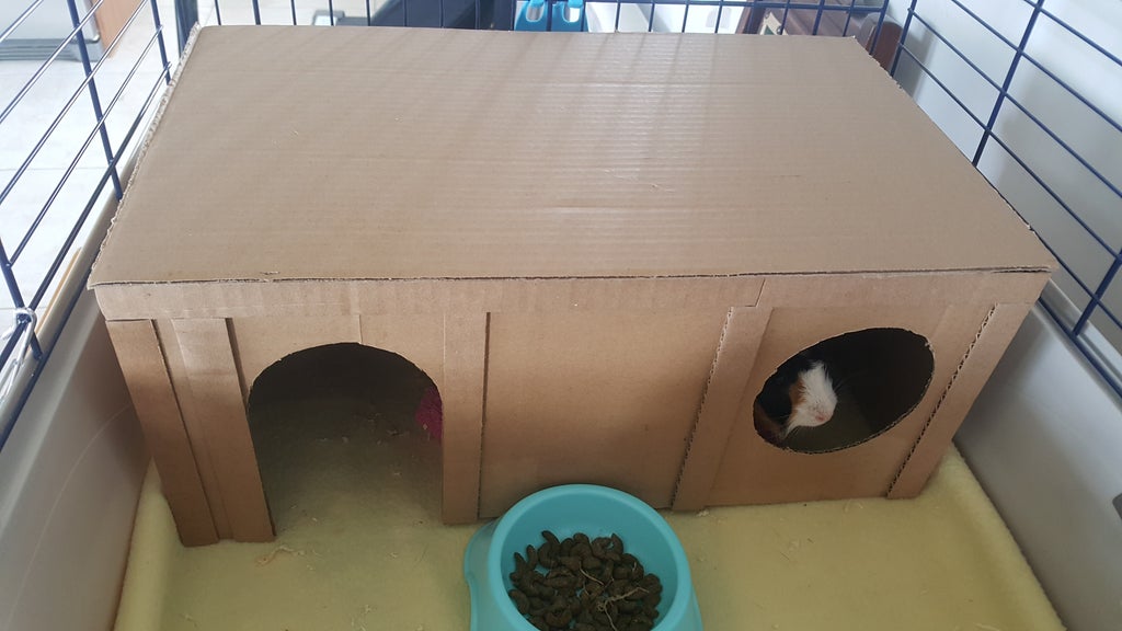 Diy Guinea Pig House 4 Steps With Pictures Instructables