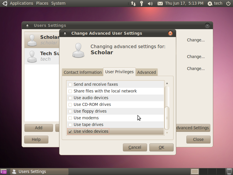 Create a Basic User