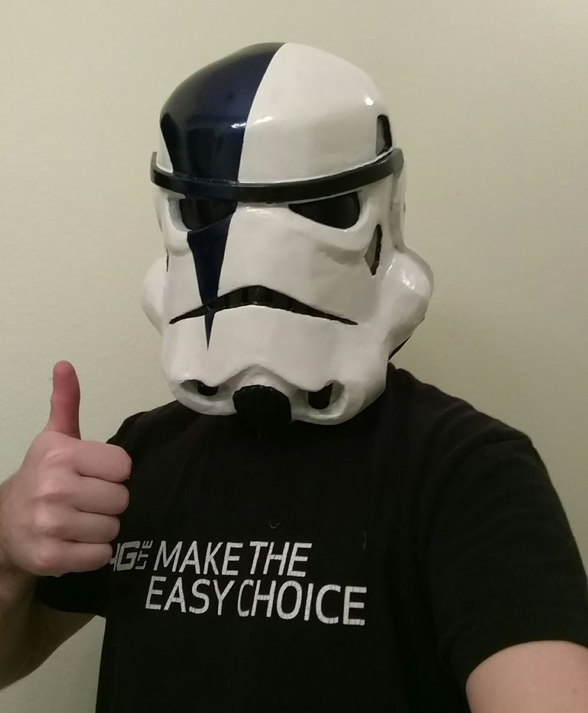 Starwars Stormtrooper Helmet Using Eva Foam 6 Steps (with Pictures