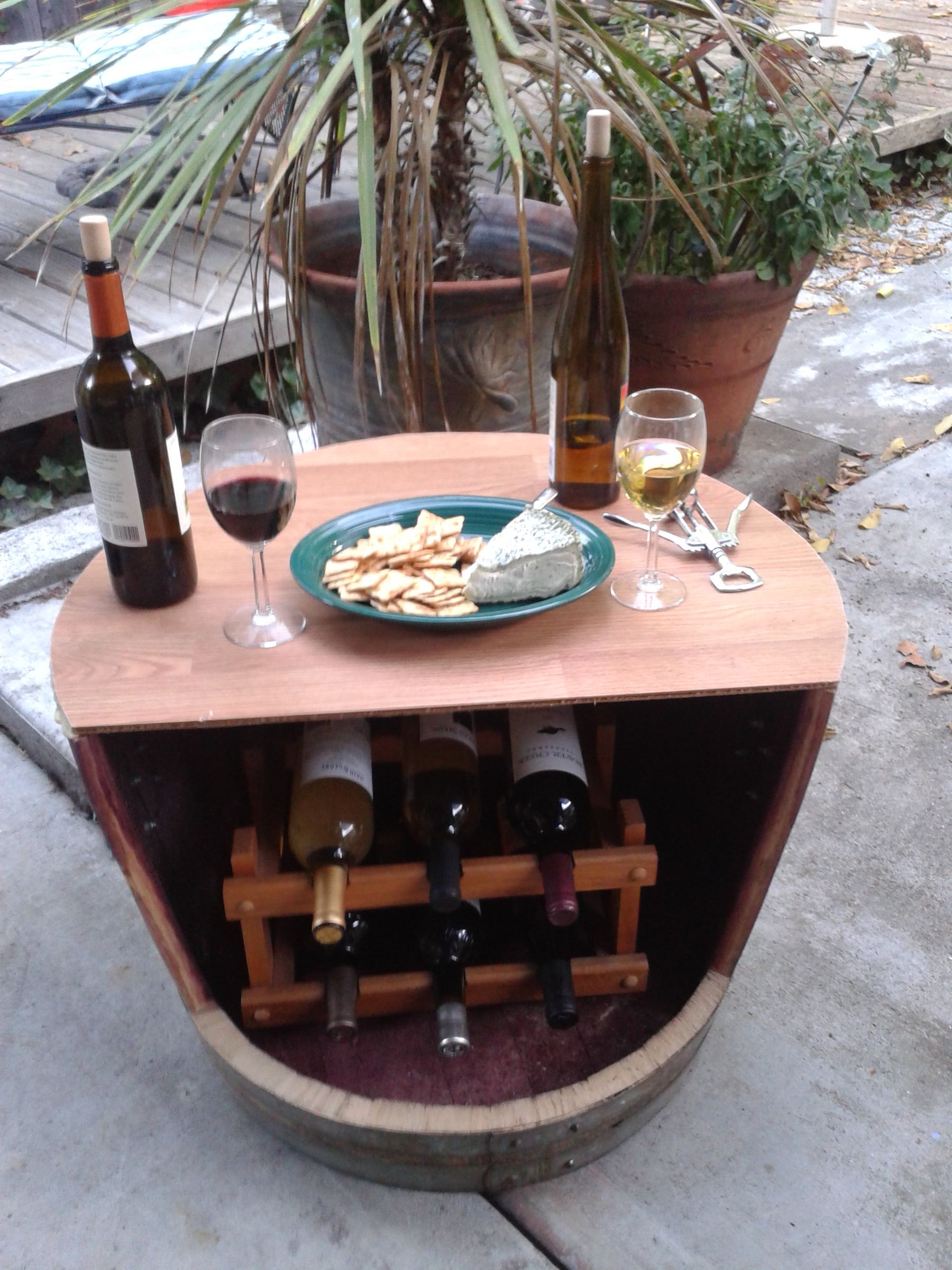 Wine Barrel Rack 11 Steps (with Pictures) Instructables