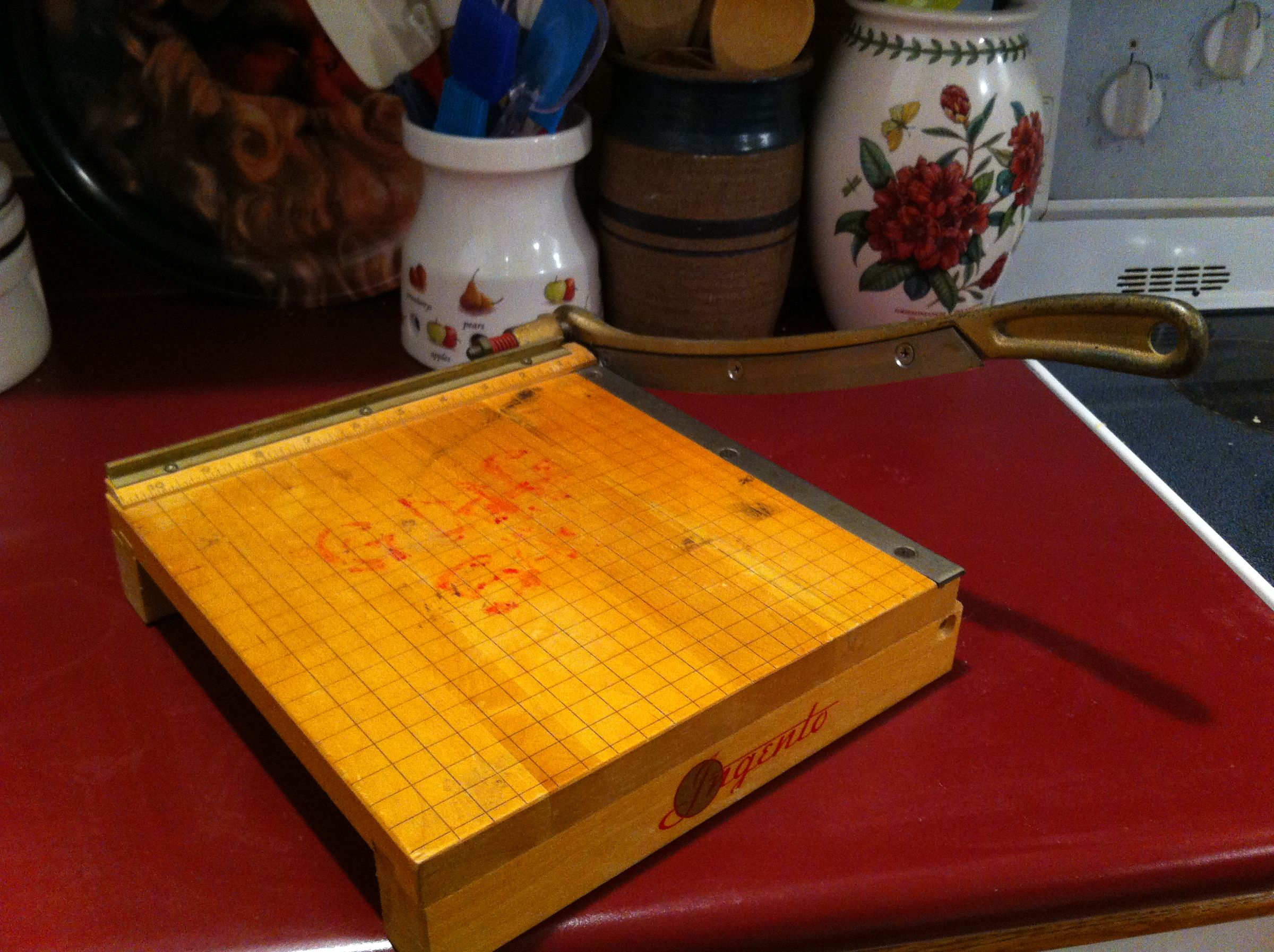 Restore Old Paper Cutter