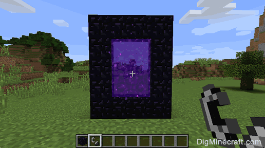 How To Make A Portal To The Nether In Minecraft 4 Steps Instructables