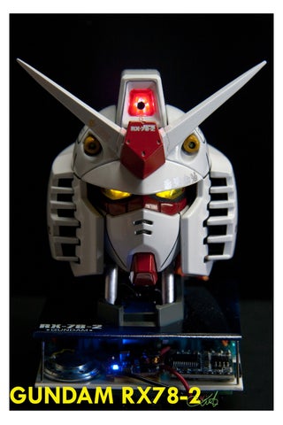 Face Tracking Gundam Head Using Esp32 Cam 6 Steps Instructables