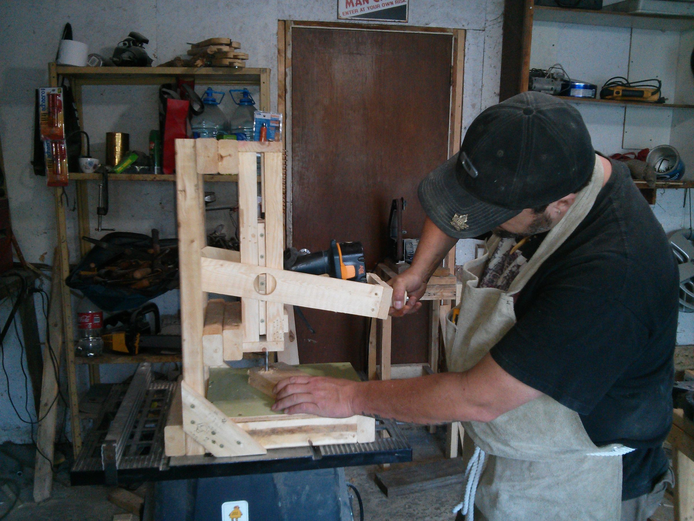 The Wooden Cordless Drill Press 10 Steps (with Pictures) Instructables