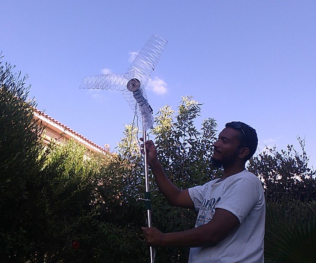 How to Make Wind Turbine From Plastic Bottles