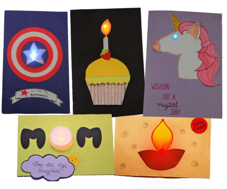 DIY guide for DIY Paper Circuit Card with step-by-step instructions