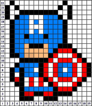 Learn To Code Pixel Art Drawing With Microsoft Excel 13 Steps Instructables Learn To Code Pixel Art Drawing With Microsoft Excel 13 Steps Instructables