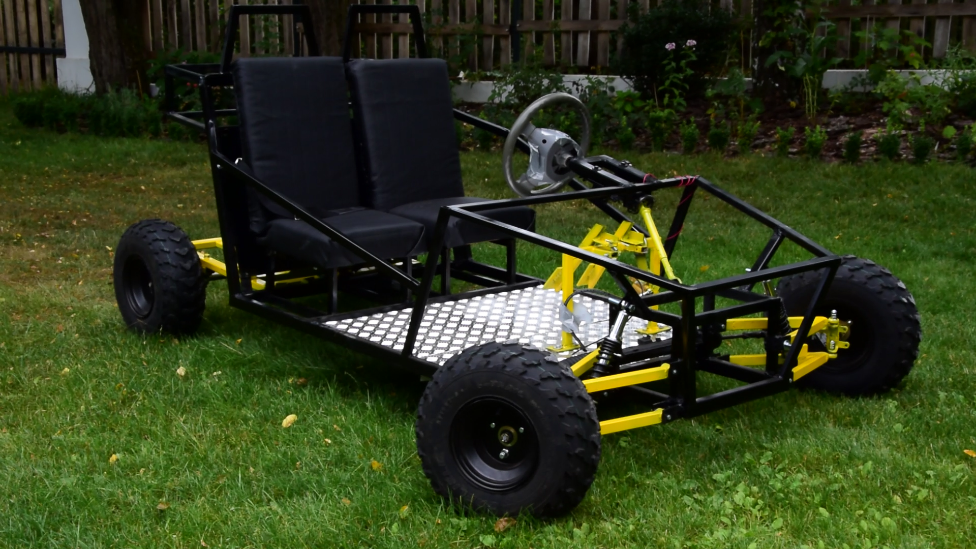 Off Road Go Kart You Can Drive With Your Kids 10 Steps With Pictures Instructables