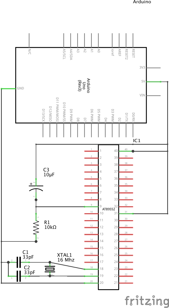 Program 8051 (AT89 Series) With Arduino : 5 Steps - Instructables