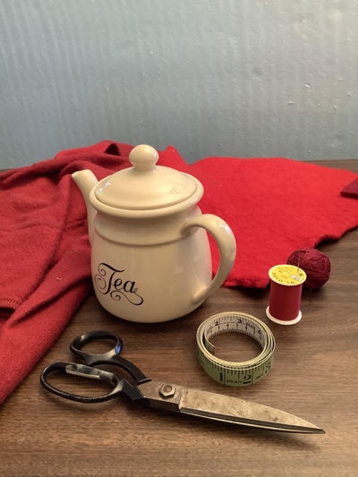 Recycled Sweater Tea Pot Cozy
