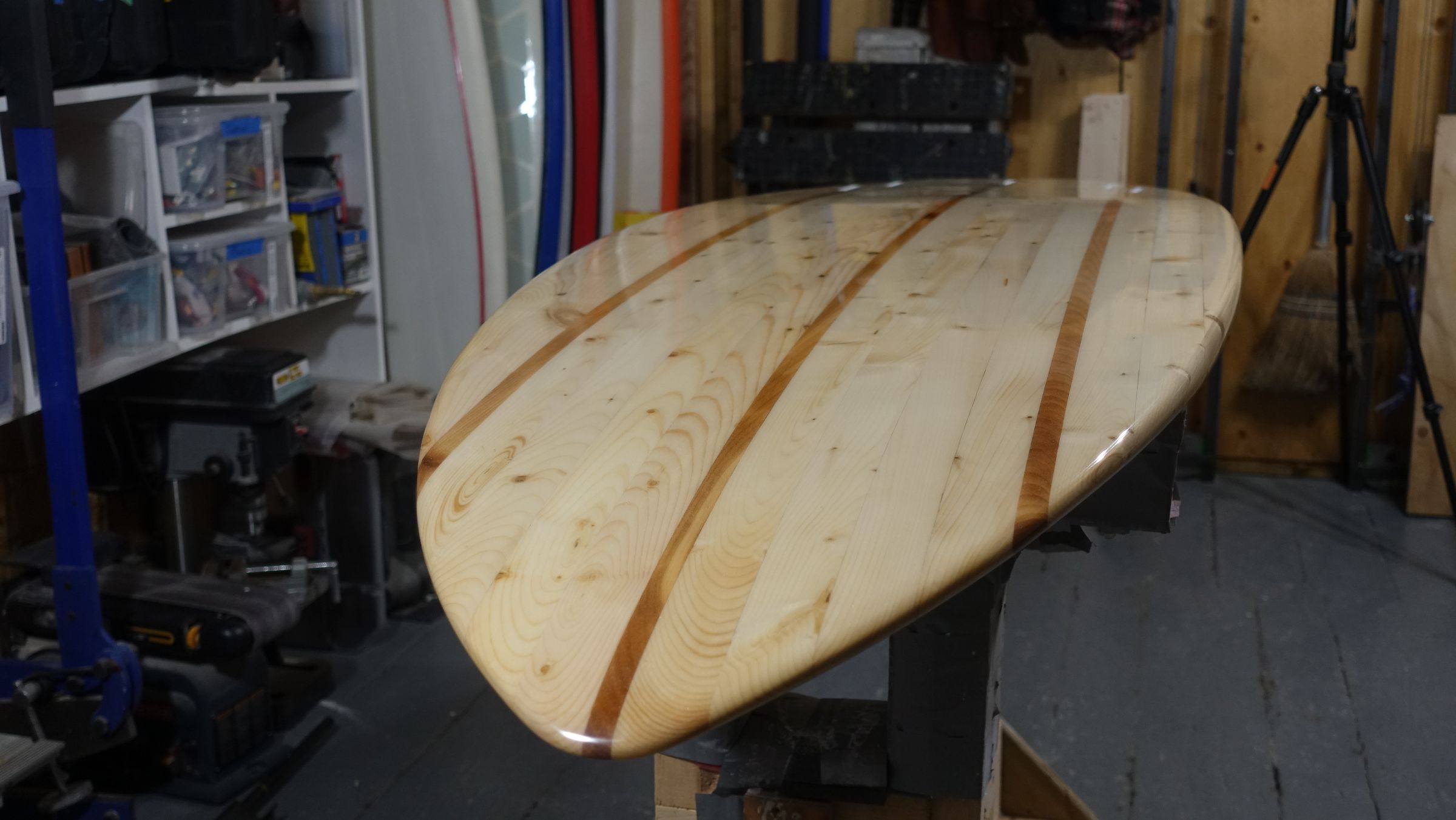 How to Make a Chambered Wooden Surfboard 18 Steps (with Pictures