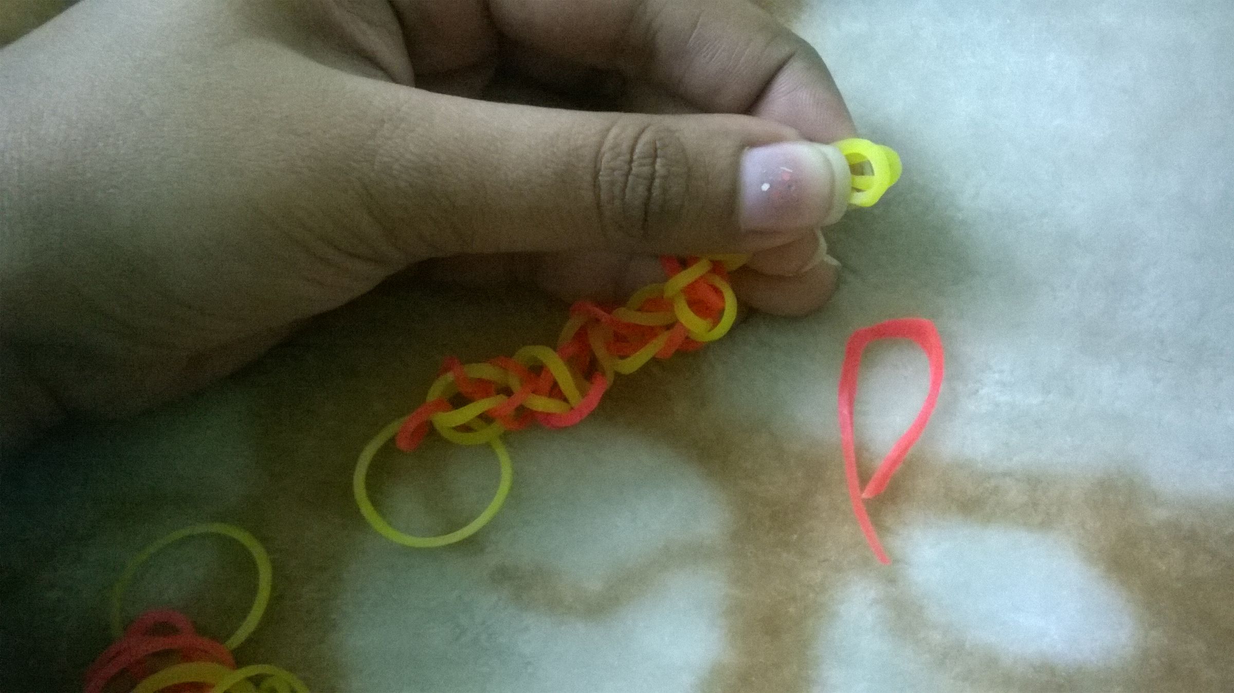 Rubber Band Chains 8 Steps Instructables