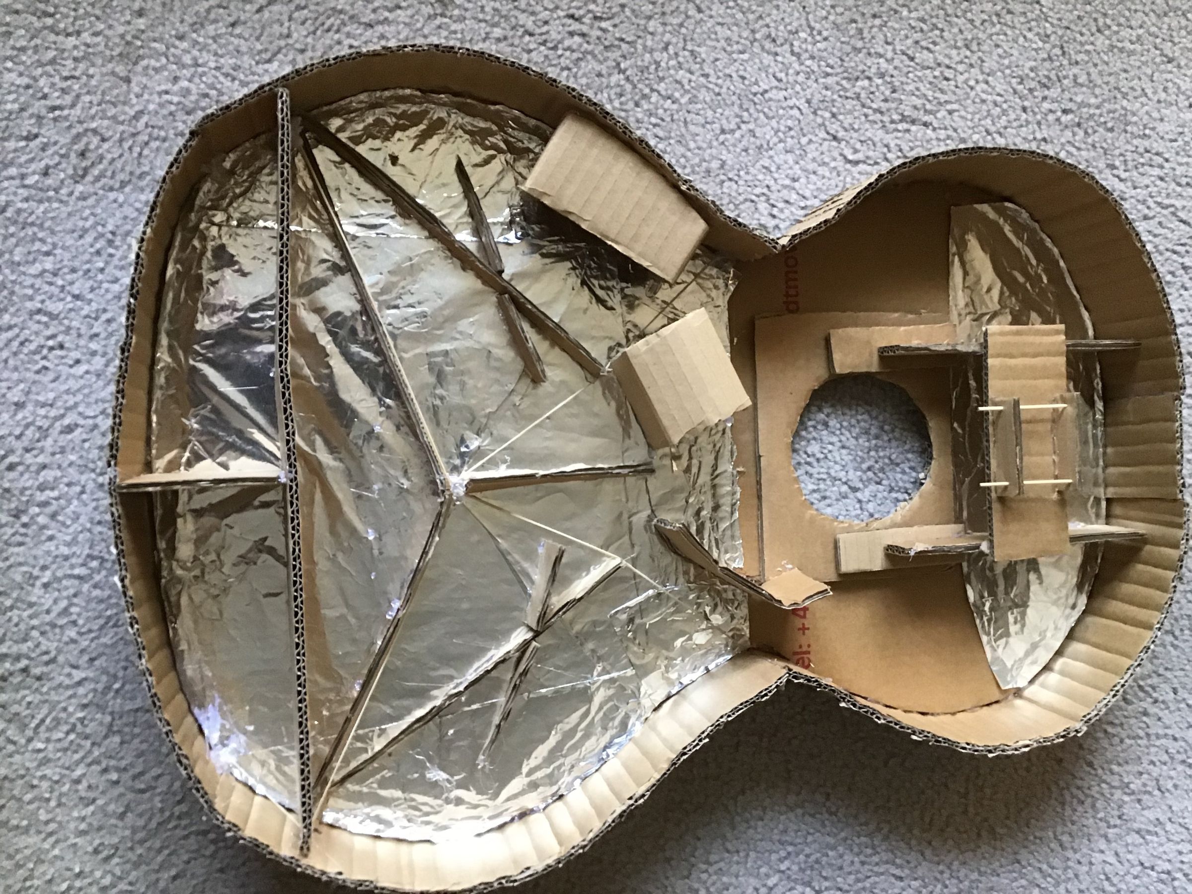 Homemade Cardboard Electric Guitar 13 Steps (with Pictures