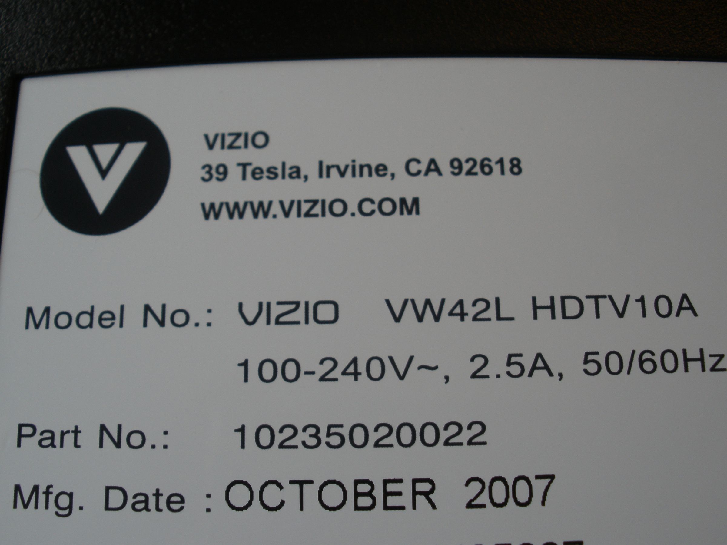 Featured image of post Vizio Tv Repair No Picture : Set comes on with vizio logo, no menu, no turn off.