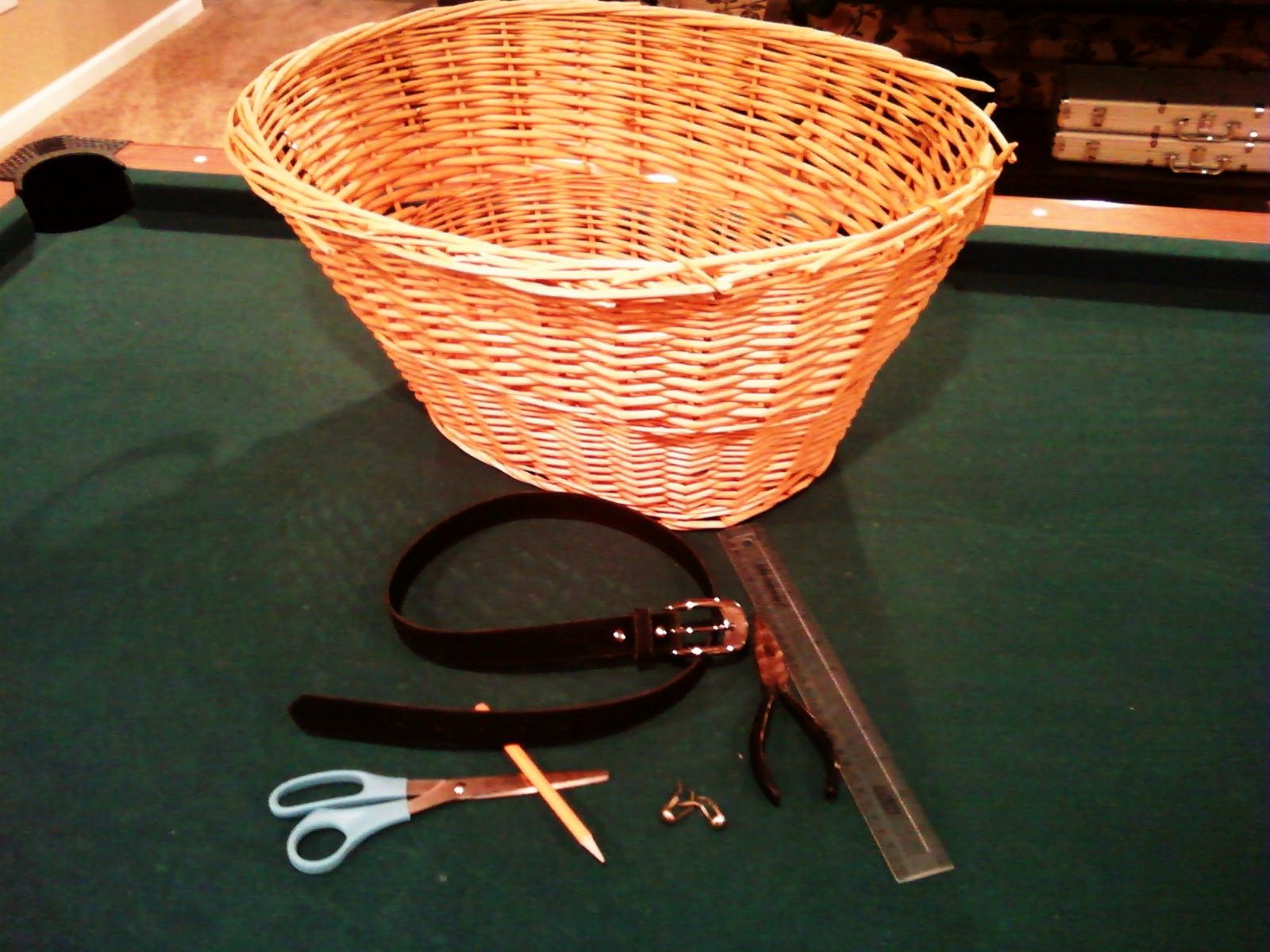 Refurbish an Old Wicker Basket 4 Steps Instructables