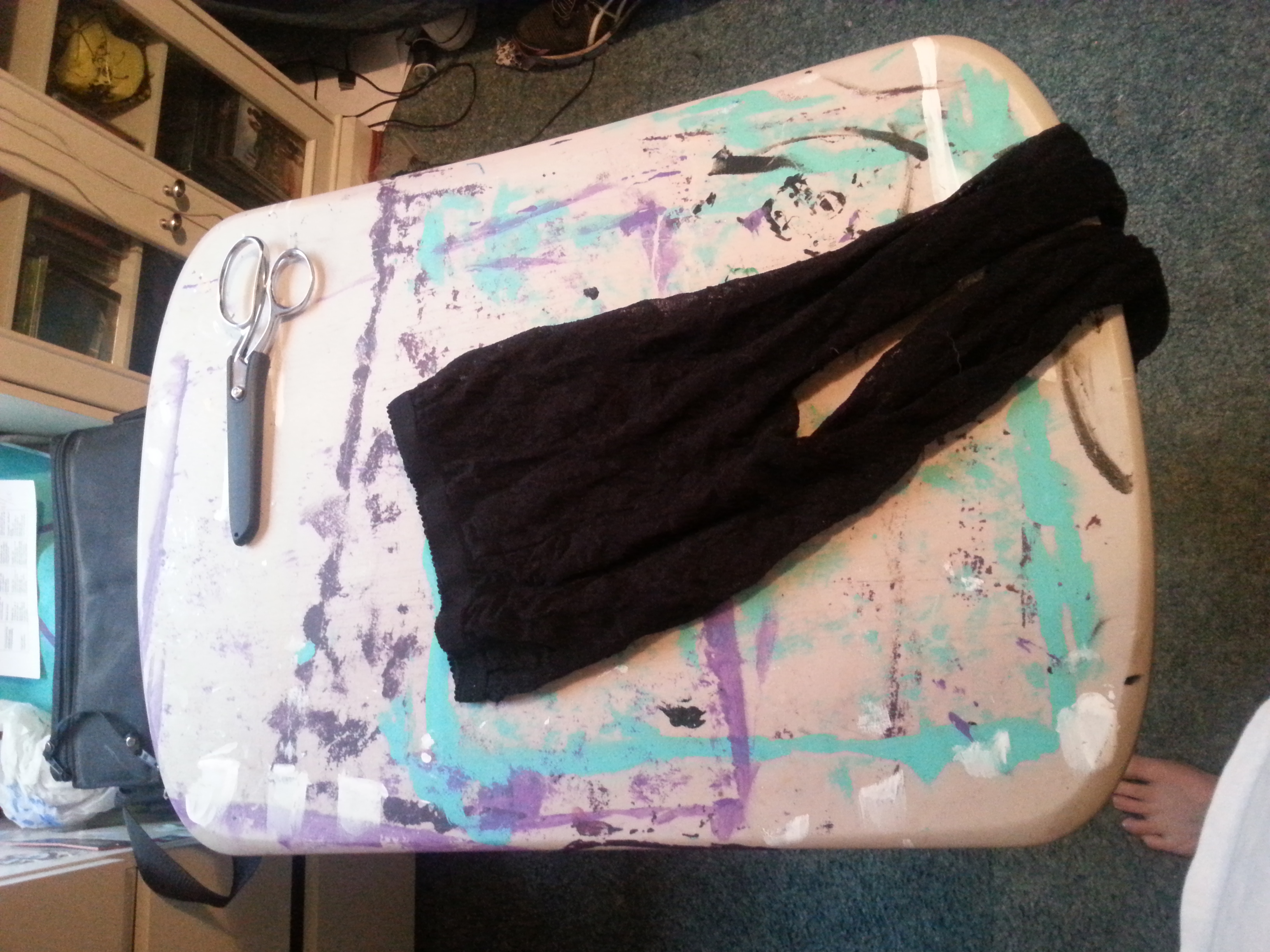 How to Turn Tights Into Stockings 4 Steps Instructables