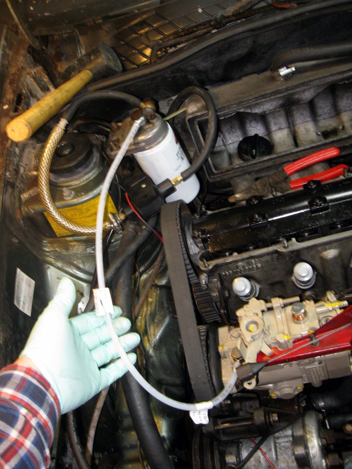 Replace a Mechanical Fuel Injection System on 1981 VW Rabbit Diesel ...