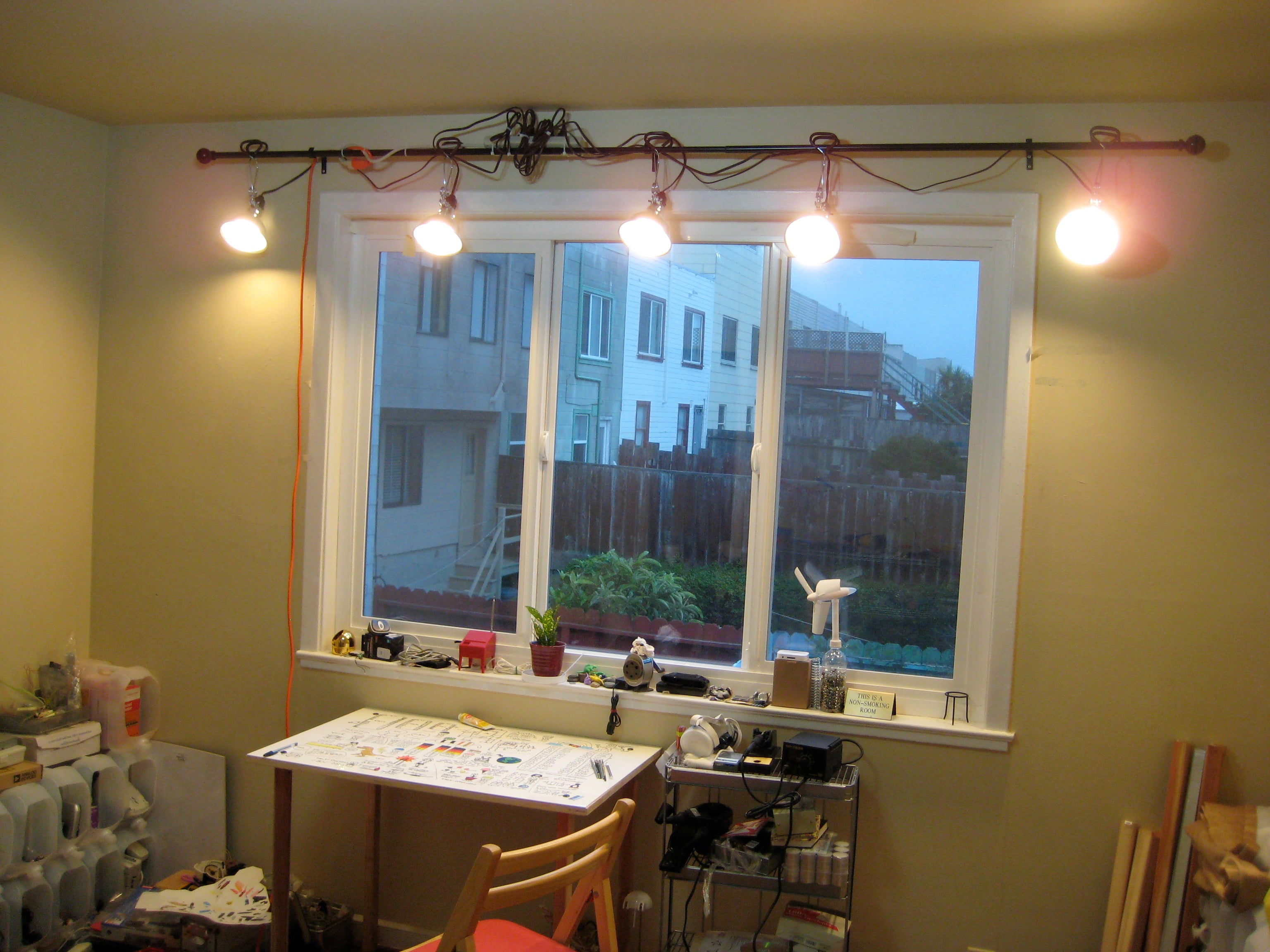 Poor Man S Track Lighting 11 Steps Instructables Poor Man S Track Lighting 11 Steps, Diy Track Lighting Ideas