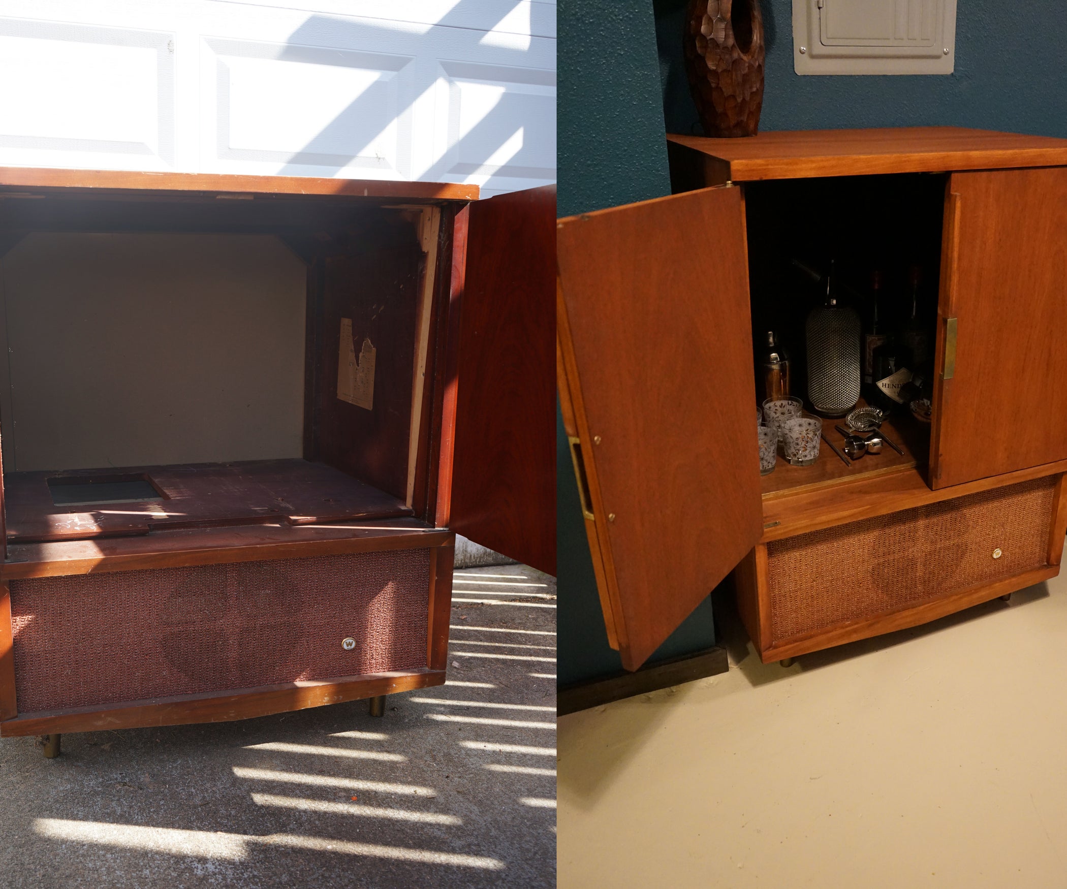 Turning Old TV Into a Bar Cart 10 Steps Instructables