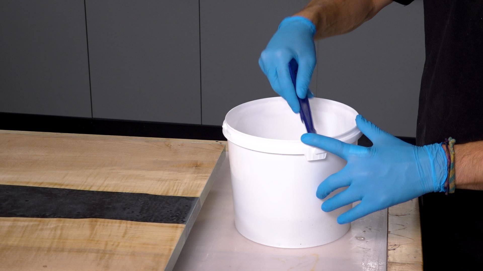 How to Resin Flood Coat a High Gloss Epoxy Coating Onto Wood and Other