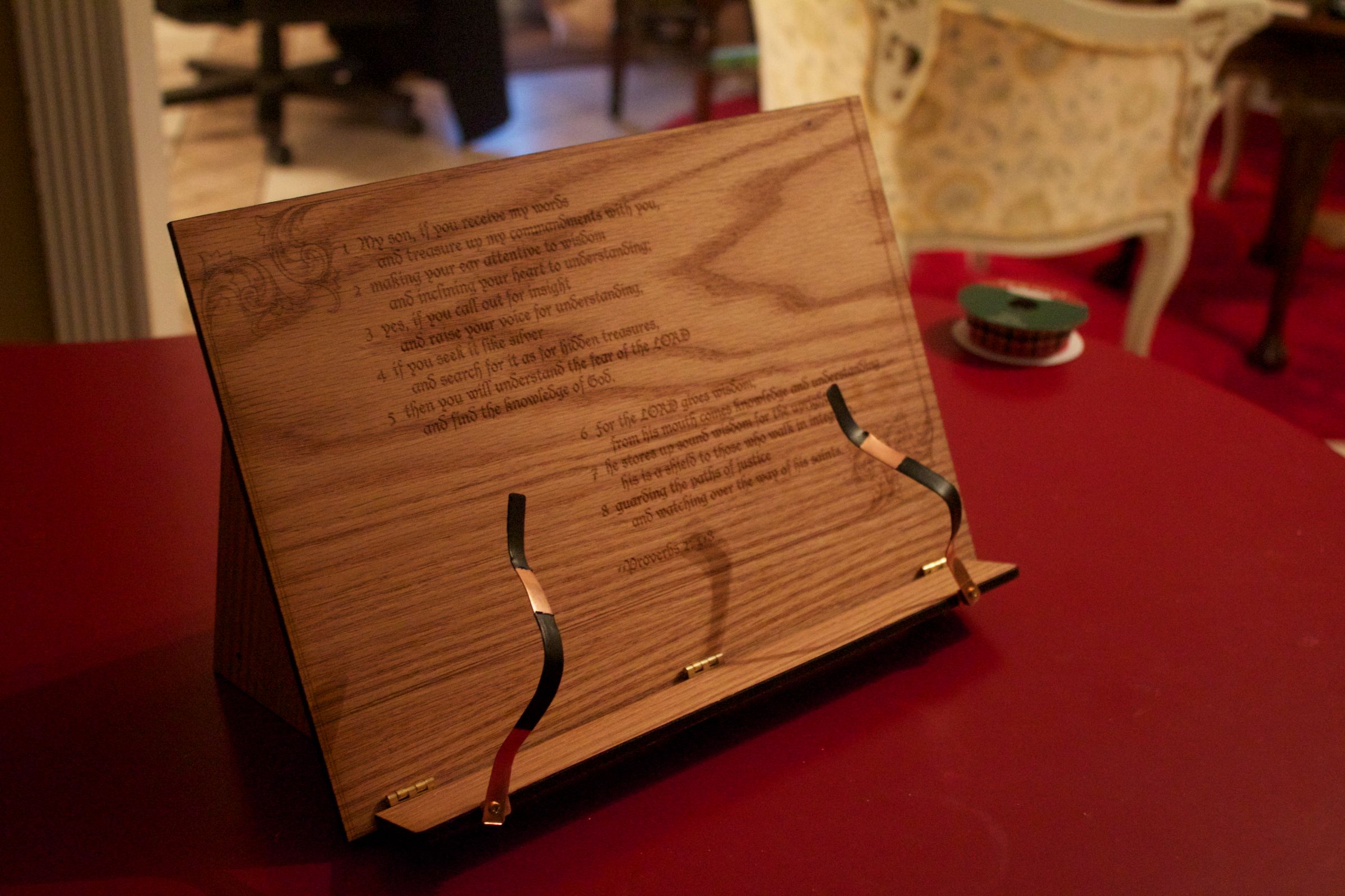 How to Make a Folding Book Stand 6 Steps Instructables