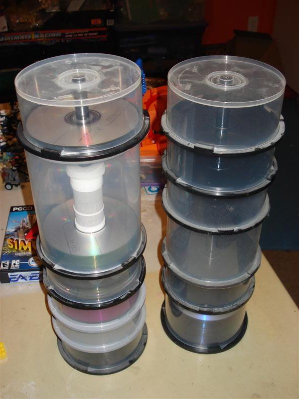 DIY guide for CD/DVD-ROM PC game spacers with step-by-step instructions