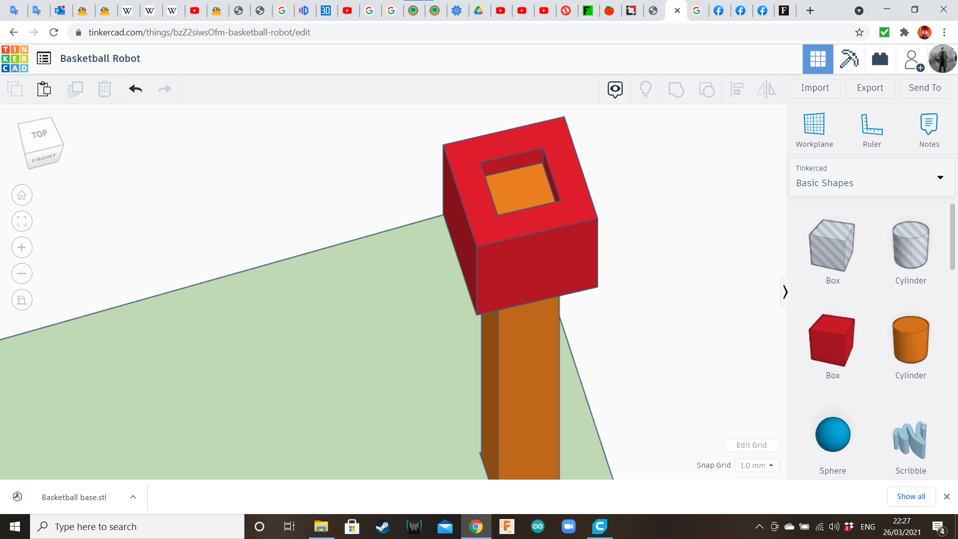 Tinkercad Robotics for School Basketball Machine! 16 Steps (with Pictures) Instructables