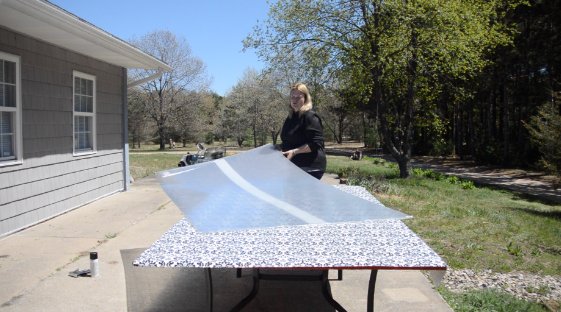 How To Replace A Broken Glass Patio Table Top Without 5 Steps With Pictures Instructables Broken Glass Patio Table Top, How To Replace Glass Top Patio Table With Wood