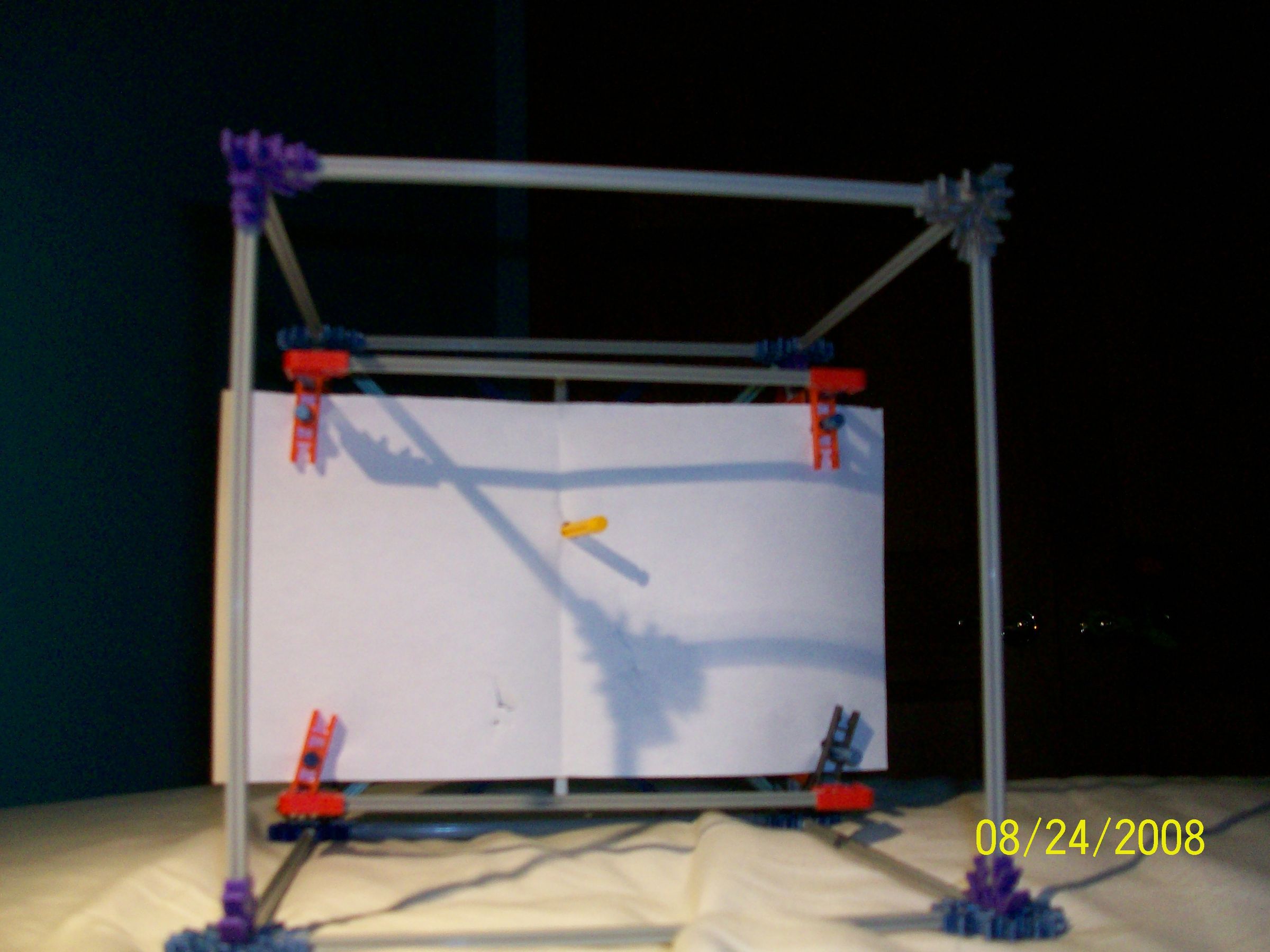 DIY guide for Knex Paper Sniper Target with step-by-step instructions