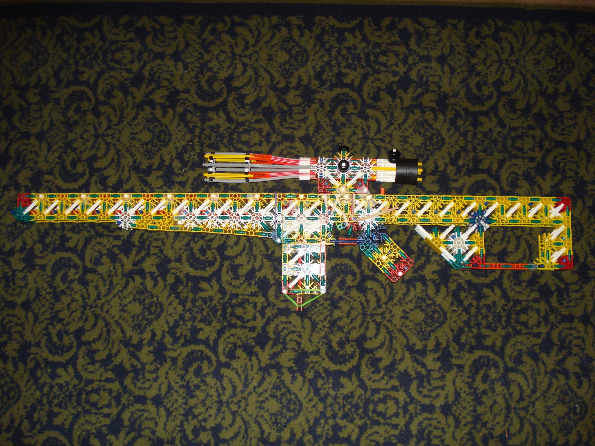 DIY guide for CASR3 Sniper Rifle with step-by-step instructions