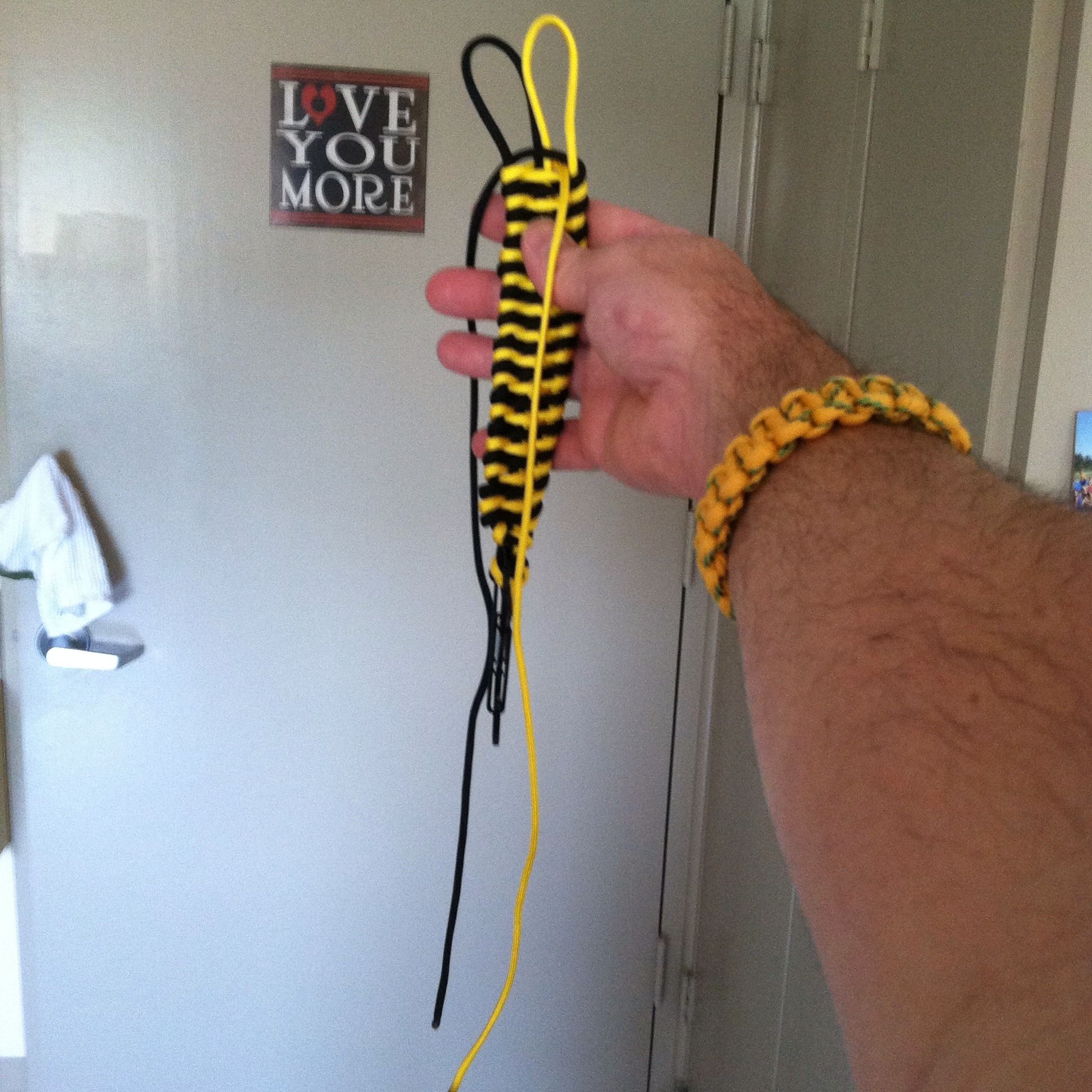 Ladder Bracket Or Trilobite Paracord Bracelet 8 Steps Instructables