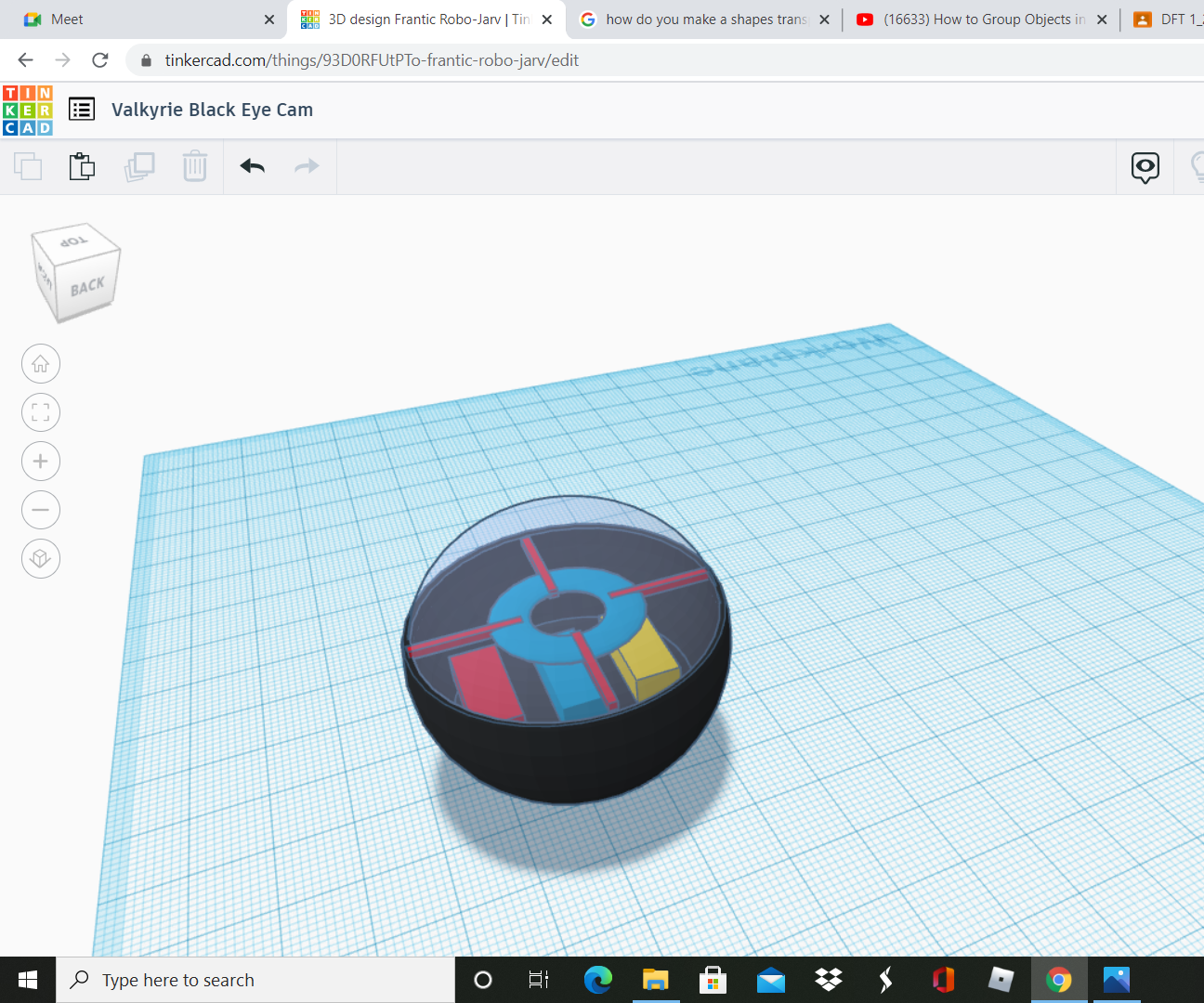 TinkerCad Black Eye Camera 16 Steps Instructables