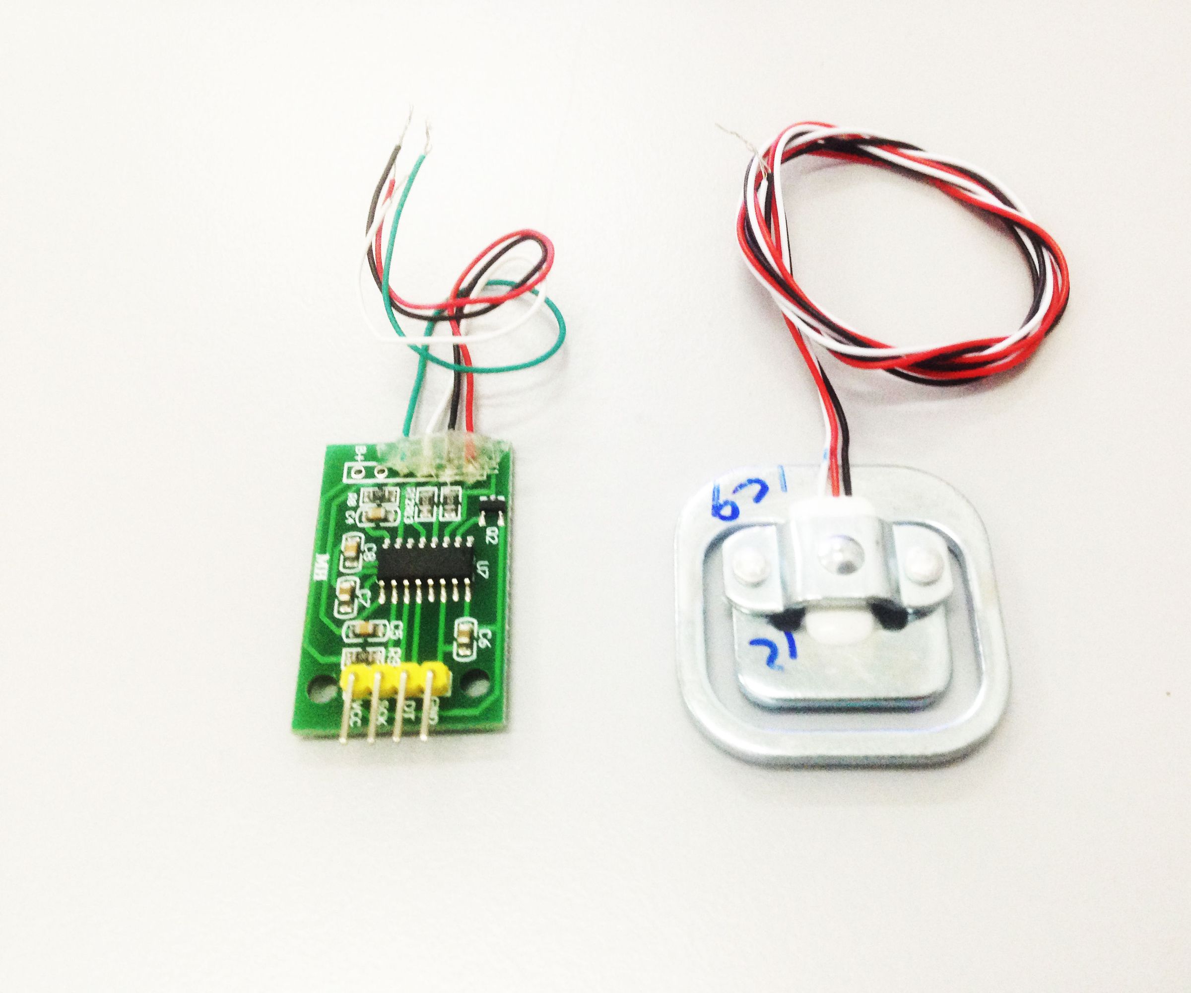 Tutorial to Interface HX711 With Load Cell Straight Bar 50kg