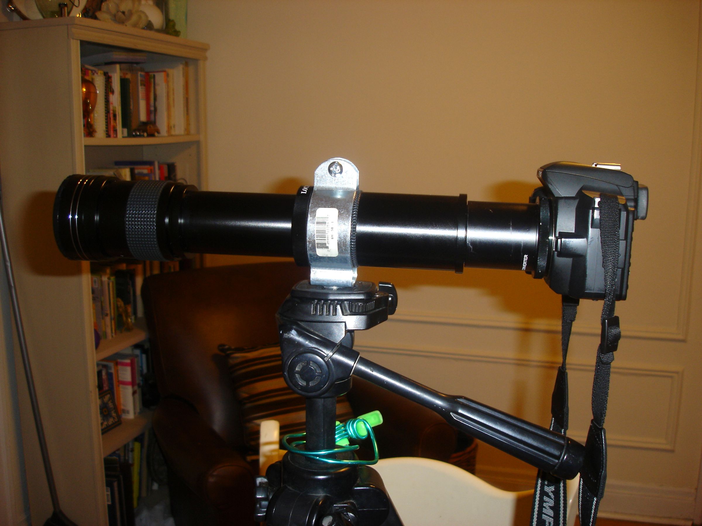 Under 2 Telephoto Lens Tripod Mount 4 Steps Instructables