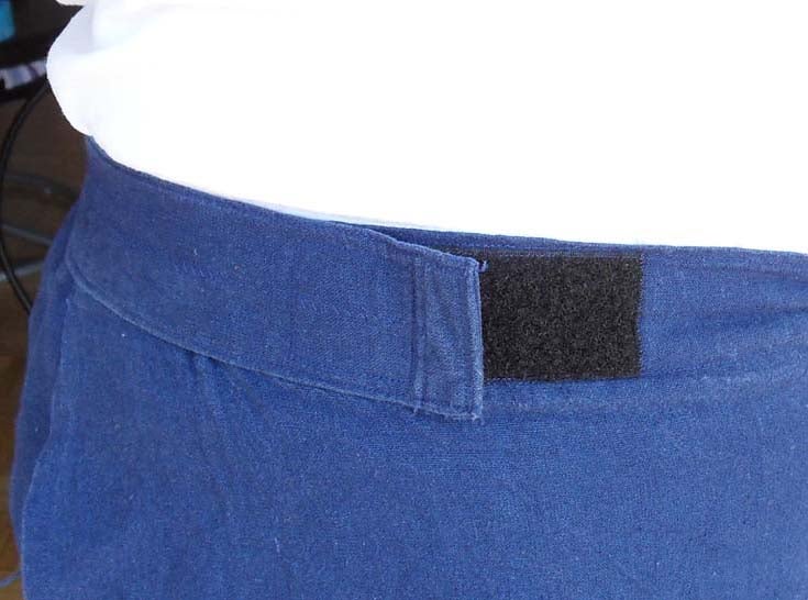 Pantolonu Kapatmak için Kurdele Yapın