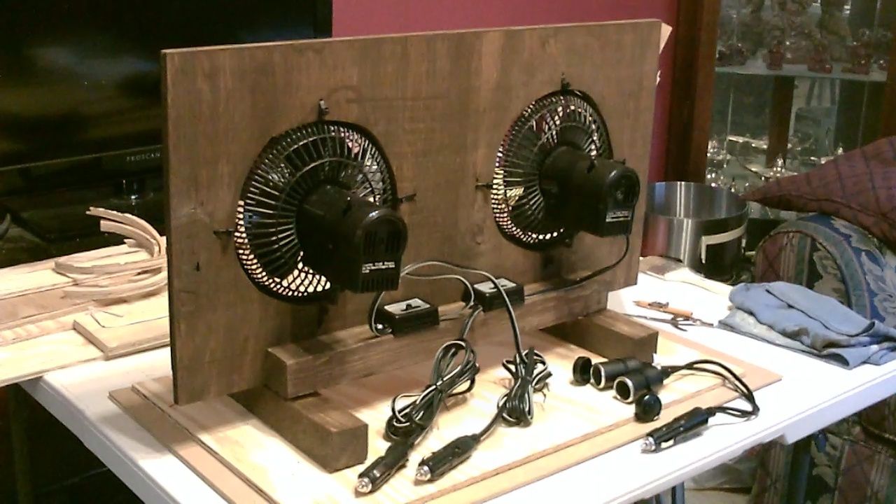 Homemade (High Velocity) Desktop Fan 