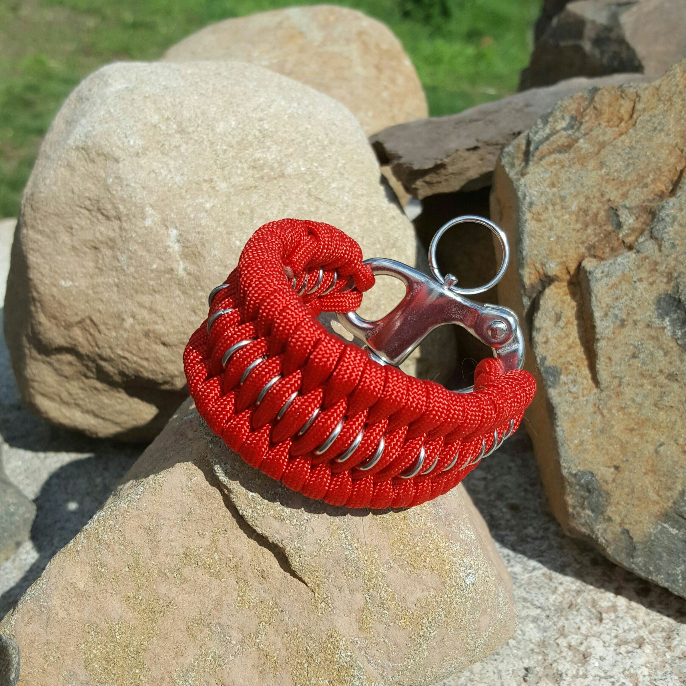 Chain Mail Trilobite Paracord Bracelet 7 Steps with Pictures 