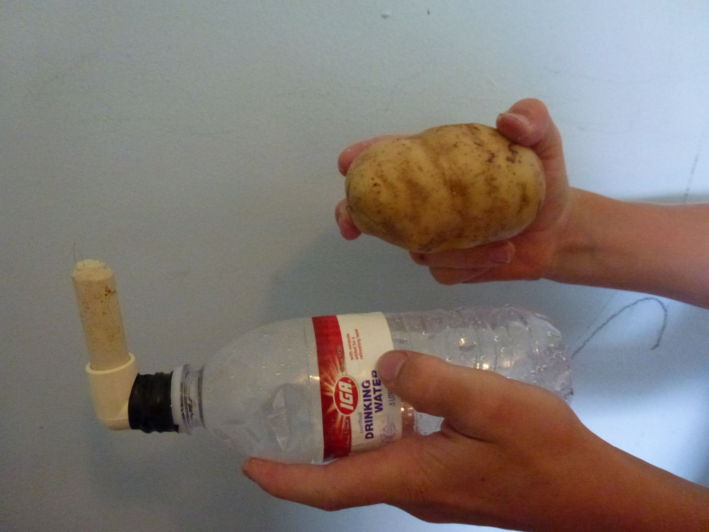 DIY guide for Air-Powered Potato Rocket Launcher and Ammunition with step-by-step instructions